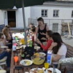 Eröffnung der Dachterrasse
